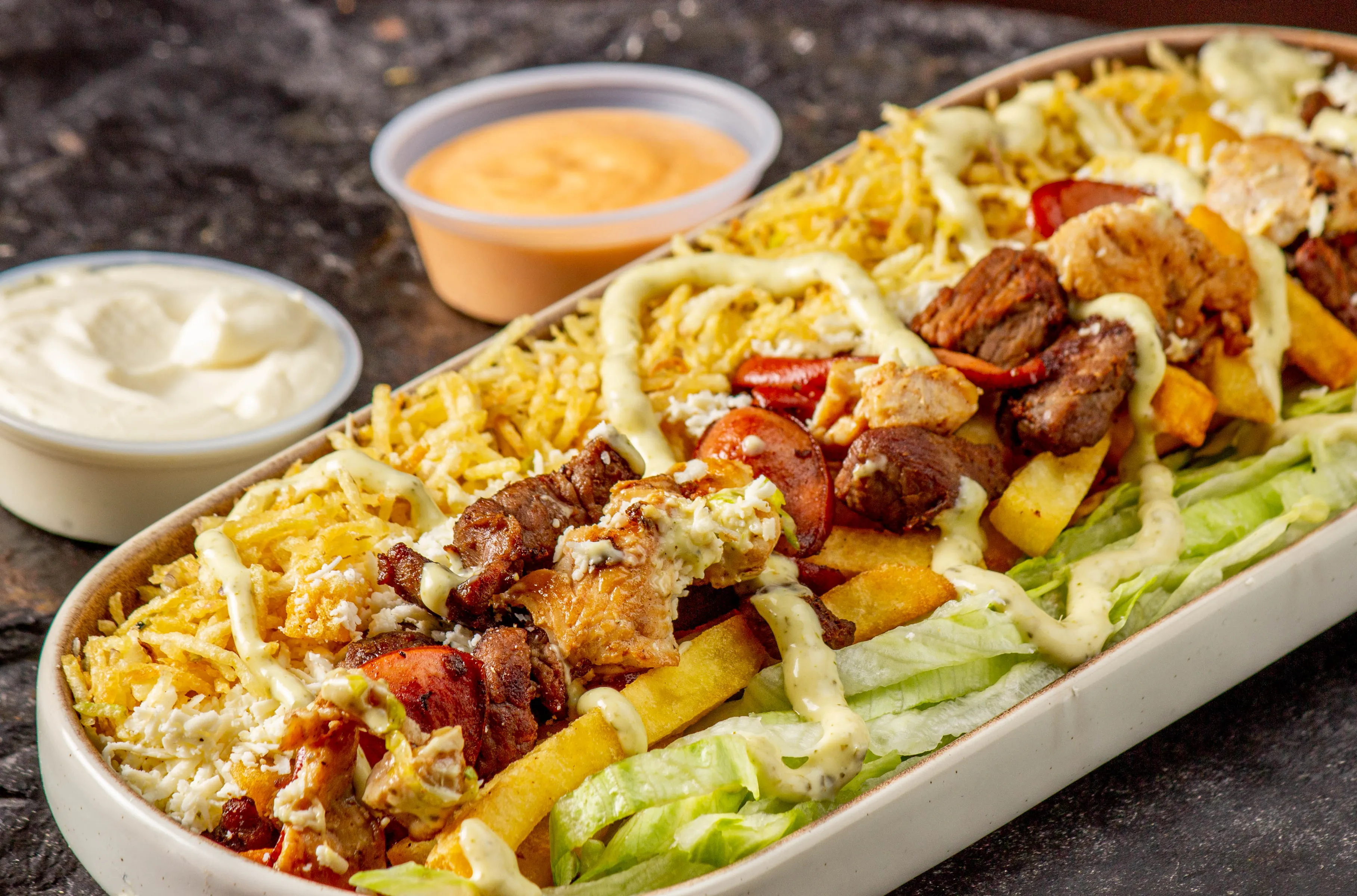 Salchipapa Combinada